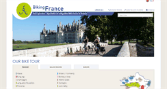 Desktop Screenshot of biking-france.com